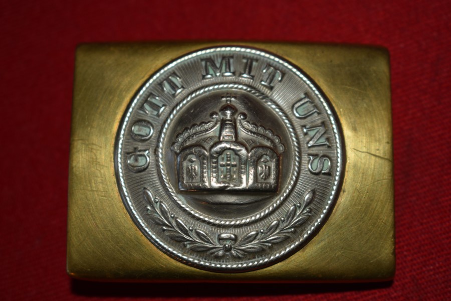 WW1 GERMAN KRIEGSMARINE (NAVY) BELT BUCKLE-SOLD